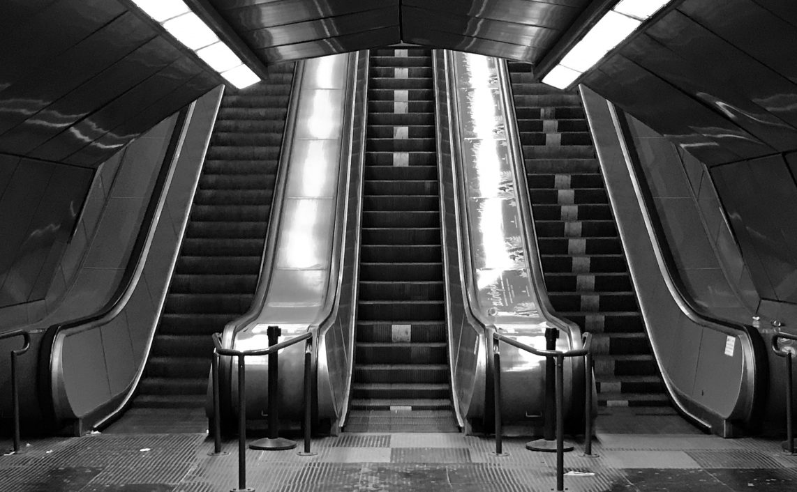 Budapest Metro Escalators